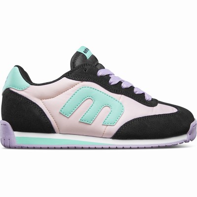 Tenis Etnies LO-CUT CB Negros/Rosas/Verdes/Morados Para Mujer MX287-ODF